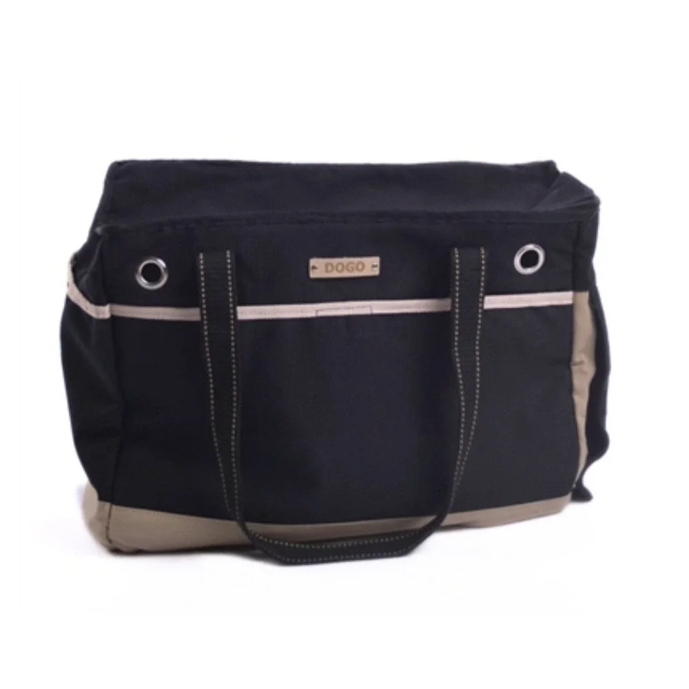 Dogo Big Black Tote Pet Carrier